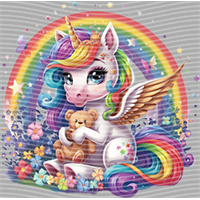 Rainbow Horse-RH 596